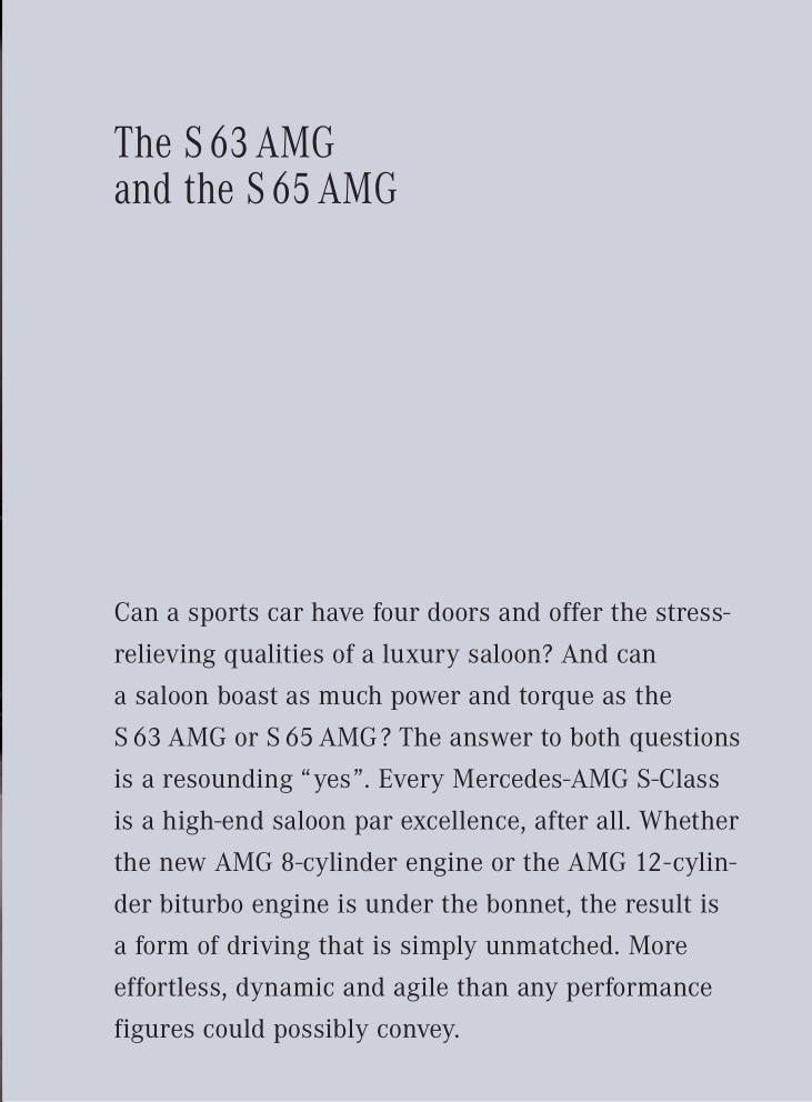 2007 Mercedes-Benz AMG Brochure Page 26